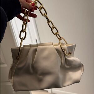 House of Want white chill framed clutch